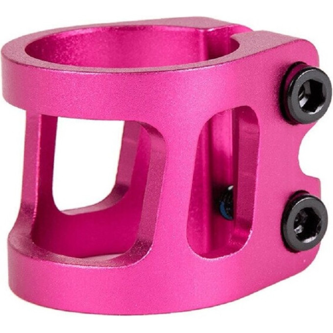 Зажим TECH TEAM 2 болта AC02P, 34,9 мм, HIC (Drop) pink NN006813